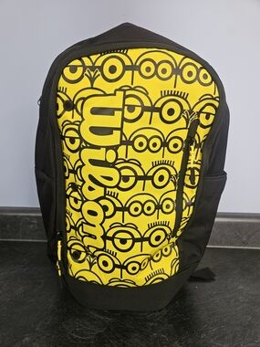 Wilson Yellow and Black Graphic Backpack